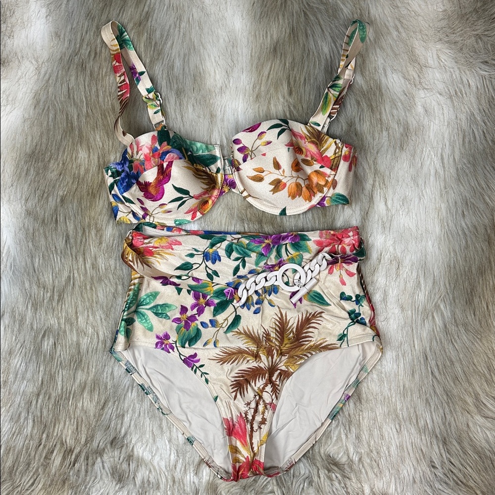 Zimmermann Floral Multicolor Bikini - Picture 2 of 16